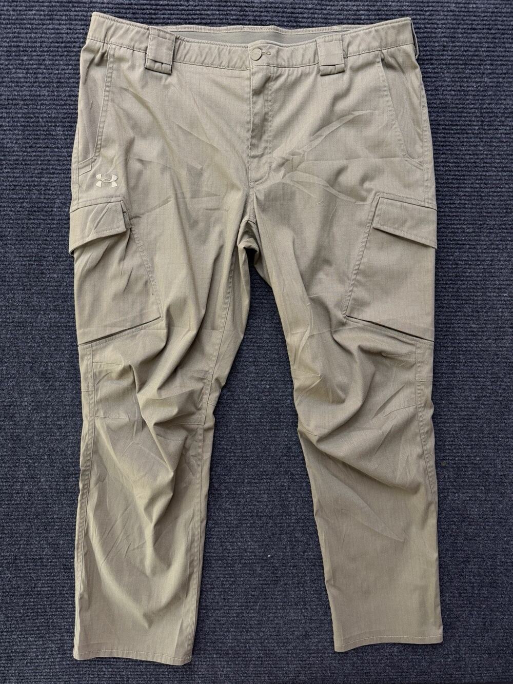 Under Armour Tactical Elite Men's Cargo Pants UA Storm OD Green Size 42x32